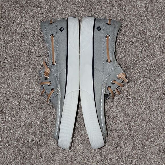 Sperry Top-Sider Womens Pier Loop Gray Womens Boat Shoes Memory Foam Size 5 - Picture 9 of 12